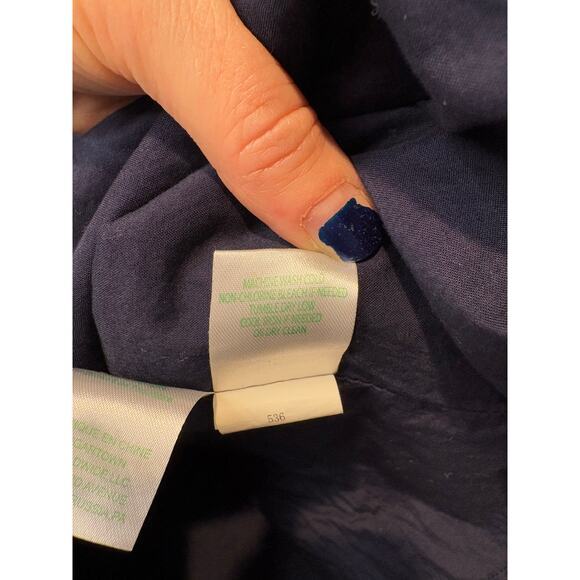 Lilly Pulitzer Sasha Shift Dress Navy Blue‎ Gold Lace Halter Racerback Size 2 - Picture 7 of 8